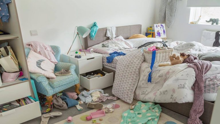 الوسخ في البيت في المنام